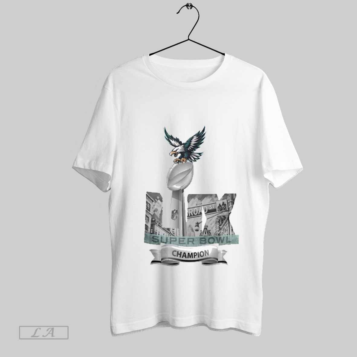 Top Philly Champions Super Bowl Lix 2025 Philadelphia Eagles Unisex Sweatshirt T Shirt