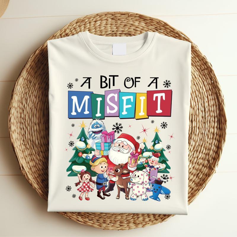 Rudolph The Red Nosed Reindeer Christmas Sweatshirt, Rudolph Xmas Shirt, Vintage Christmas Movie Shirt