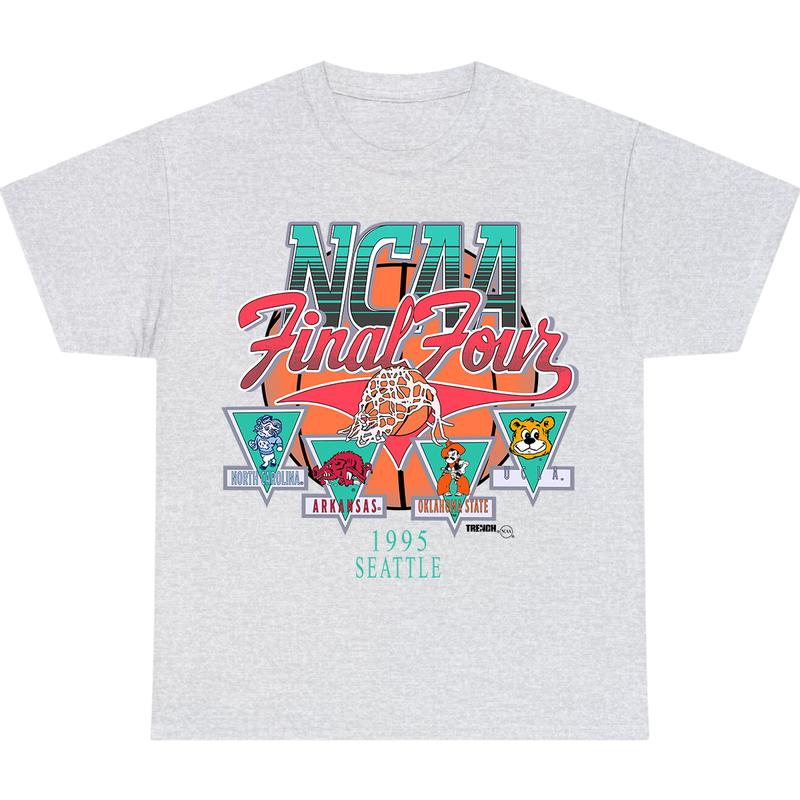 1995 Rare NCAA Final Four Official Game T-Shirt, Full Color T-Shirt, Unisex T-Shirt, For Men, For Women billabongshirts