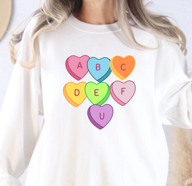 ABCDEFU Sweatshirt Casual Womenswear Hoodie