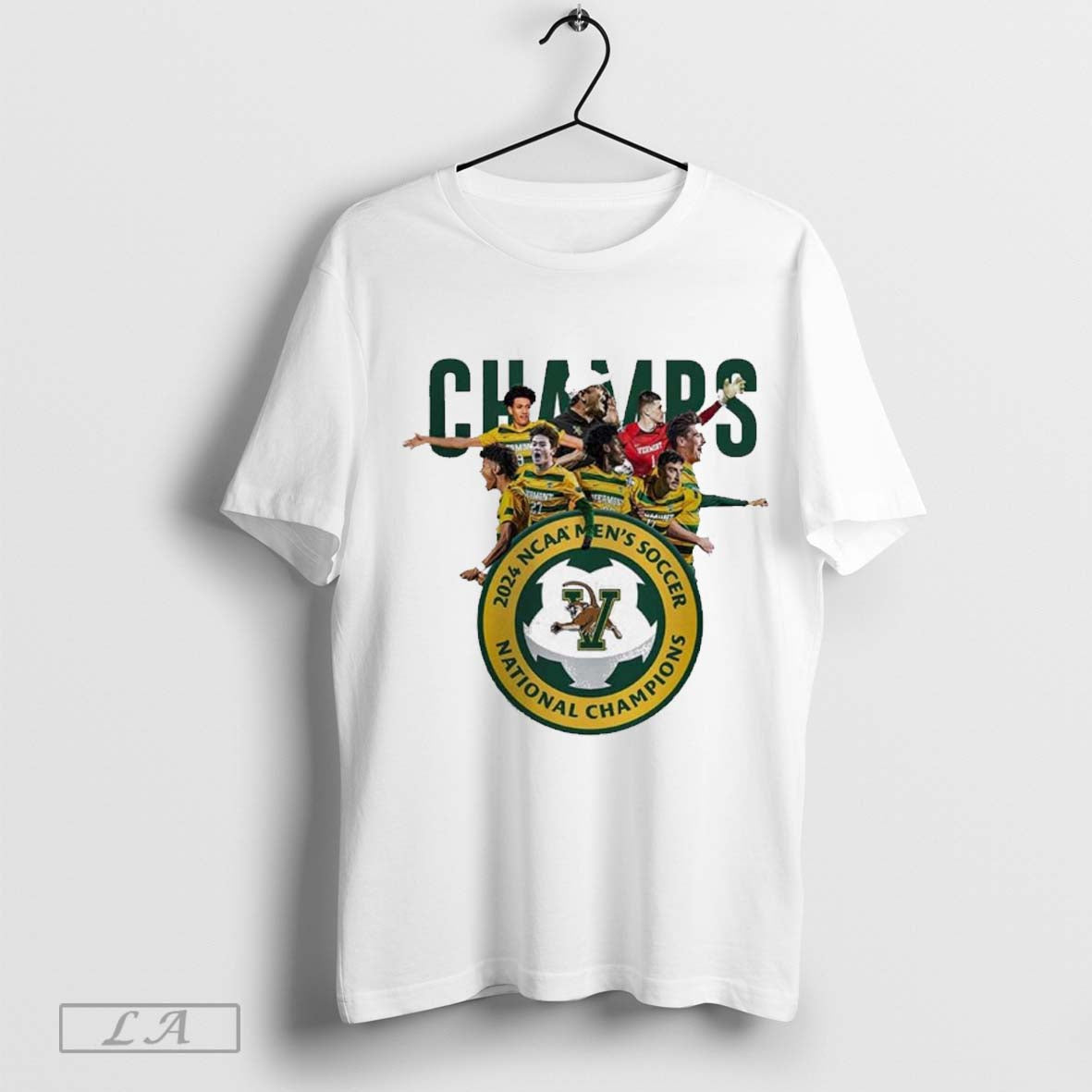 Uvm Mens Soccer 2024 Ncaa National Champions Division Shirt