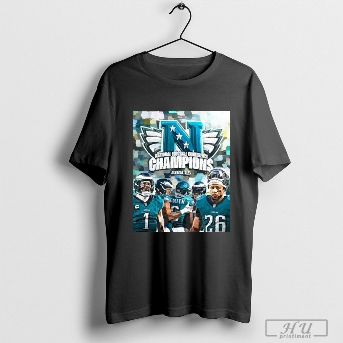 The Philadelphia Eagles National Football Conference Champions 2025 T Shirt And Hoodie