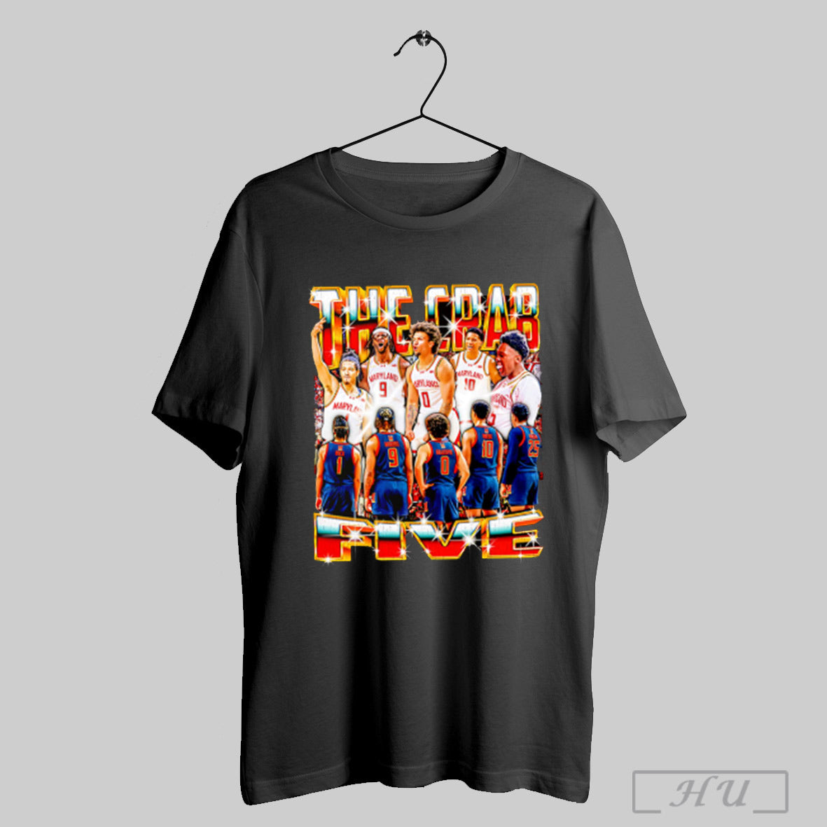 The Crab Five Maryland Basketball Graphic T Shirt Sweatshirt