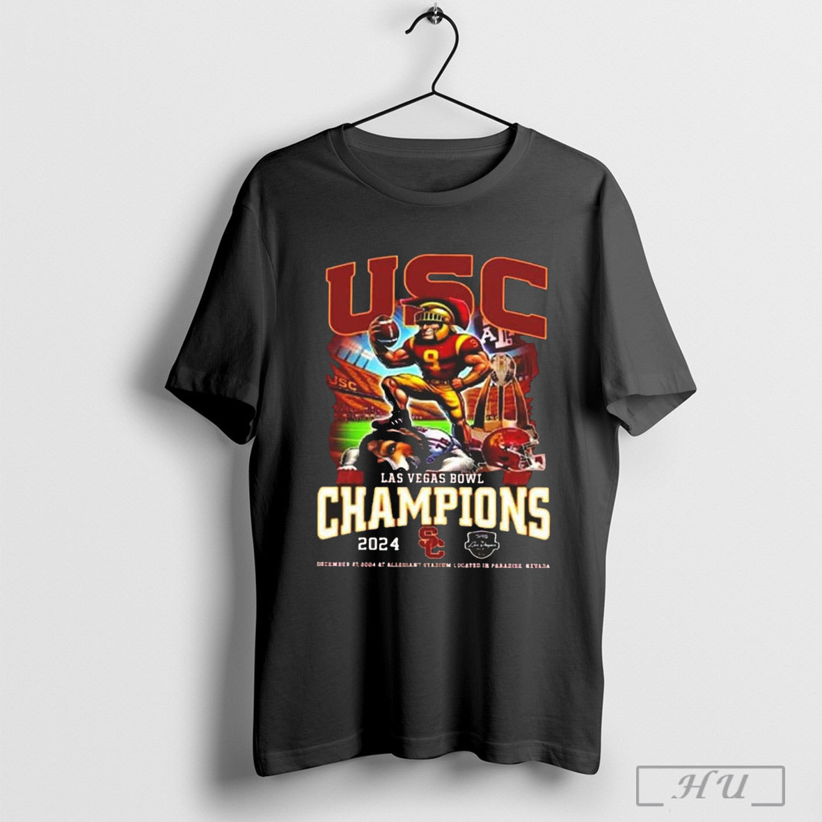 Usc Trojans Srs Distribution Las Vegas Bowl Champions 2024 Shirt Mascot Ncaaf Bowl Games 2024 2025 Shirt