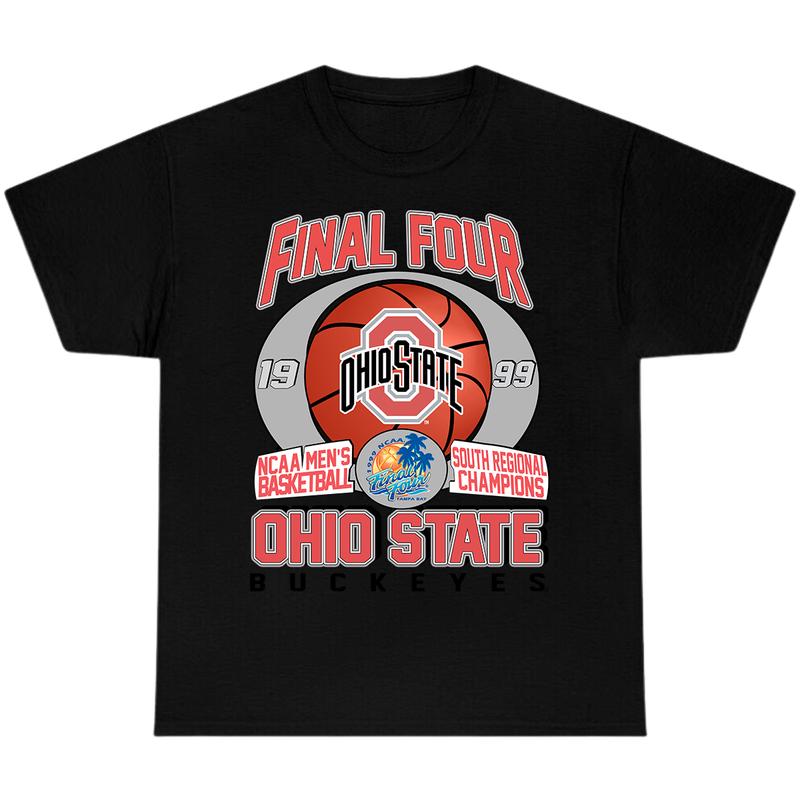 Vintage 1999 Ohio State University Collegiate Star T-Shirt, Graphic Vintage T-Shirt, Full Color T-Shirt, Unisex T-Shirt, For Men, For Women billabongs