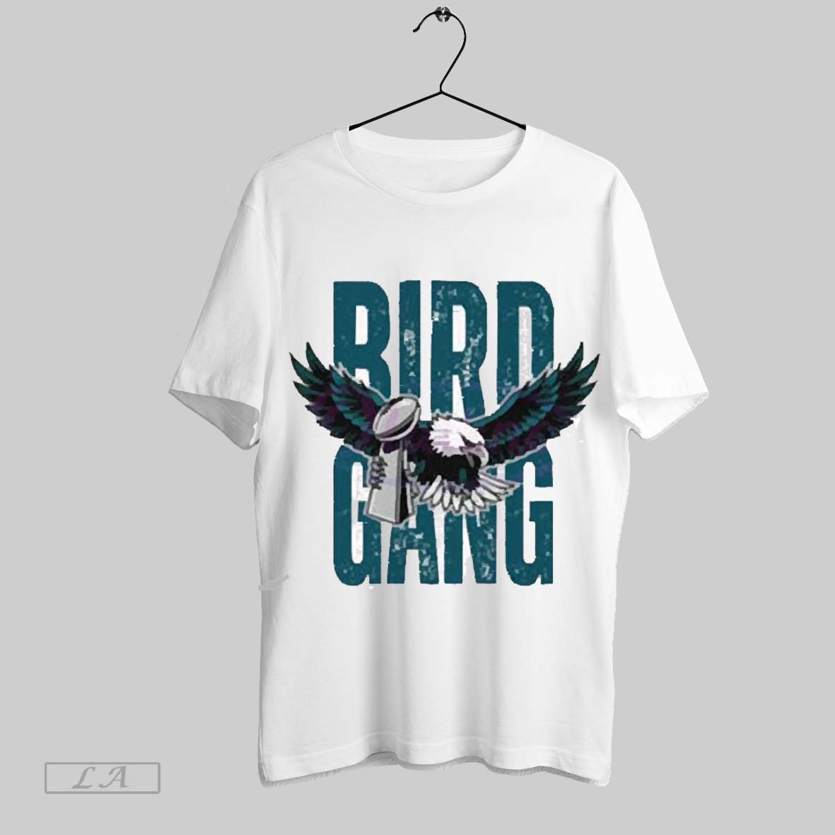 Top Retro Bird Gang Philadelphia Eagles Trophy 2025 Super Bowl Champions Unisex Sweatshirt T Shirt
