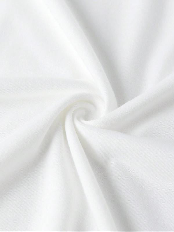 Women's LOVE Graphic PrintÂ Round Neck Tee,Â Summer Clothes Women, Casual Half Sleeve T-shirt, Women's Summer Tops for Daily Outdoor Wear