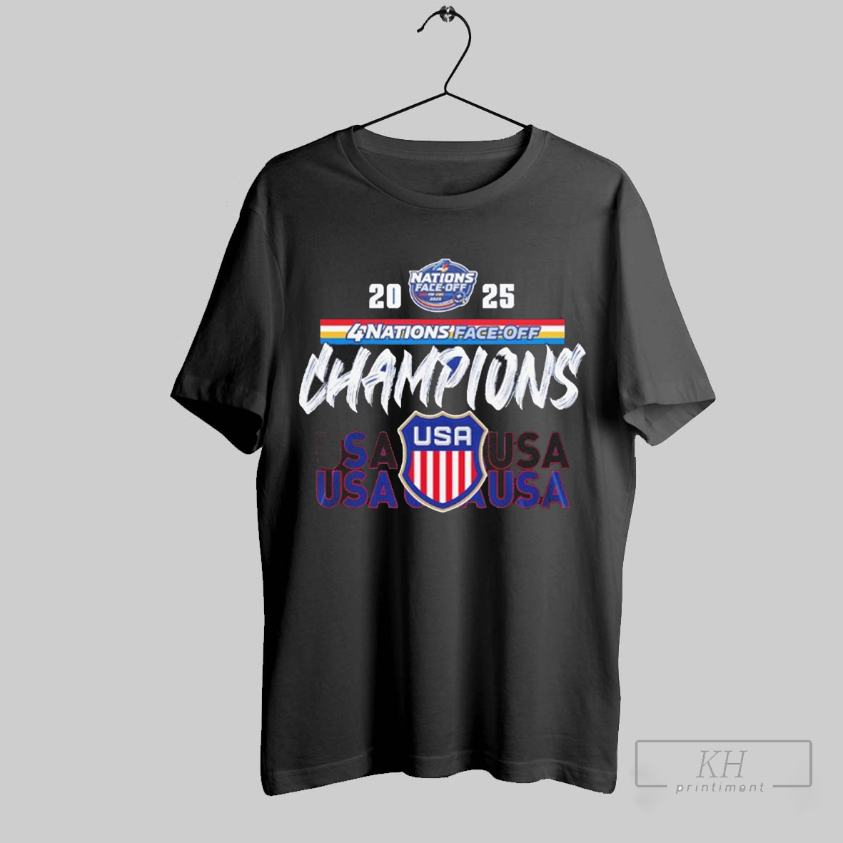 Usa 2025 National Face Off Champions T Shirt T Shirt