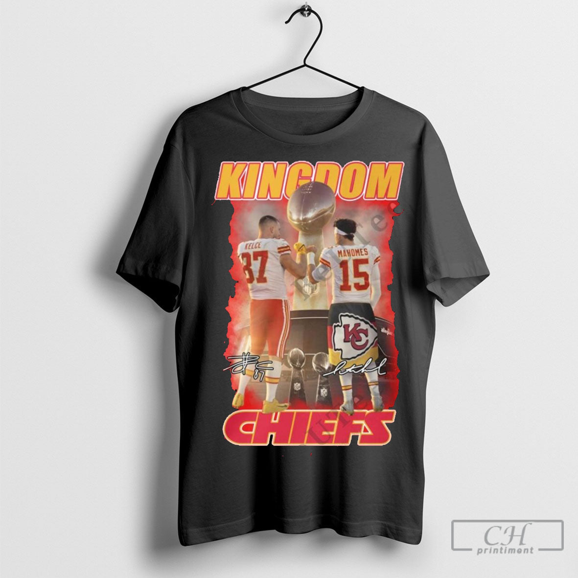 Top Kelce And Mahomes To Champion Kingdom Chiefs Shirt