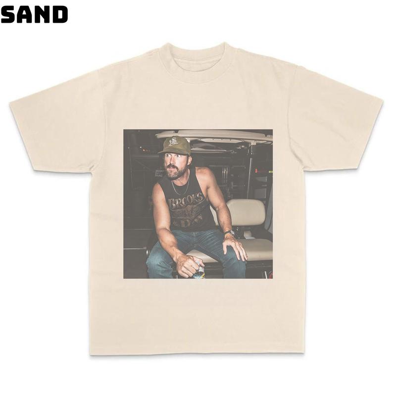 Riley Green music Graphic T-Shirt, Country Western Tee Menswear Top