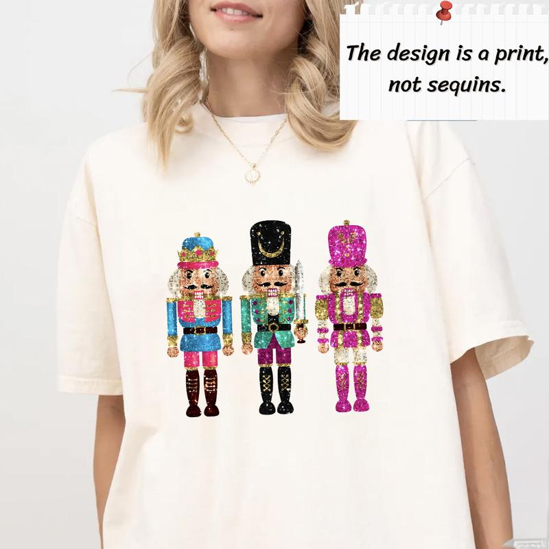 Trendy Christmas Nutcracker Sweatshirt, Cute Holiday Gift, Popular Nutcracker Sweater, Cute Women Christmas Gift, Girly Christmas Shirt