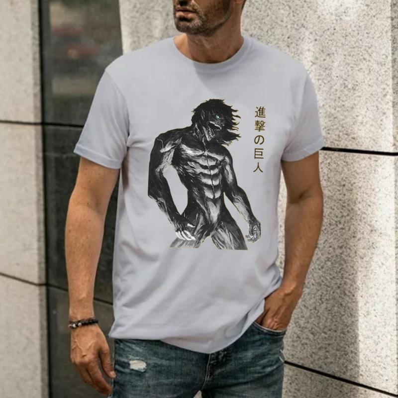 Attack On Titan Eren Titan Form Shirt, Badass Eren Aot Tshirt, Anime Apparel, Ultimate Gift For Anime Lovers, Shingeki No Kyojin Tshirt, Unisex T-Shir