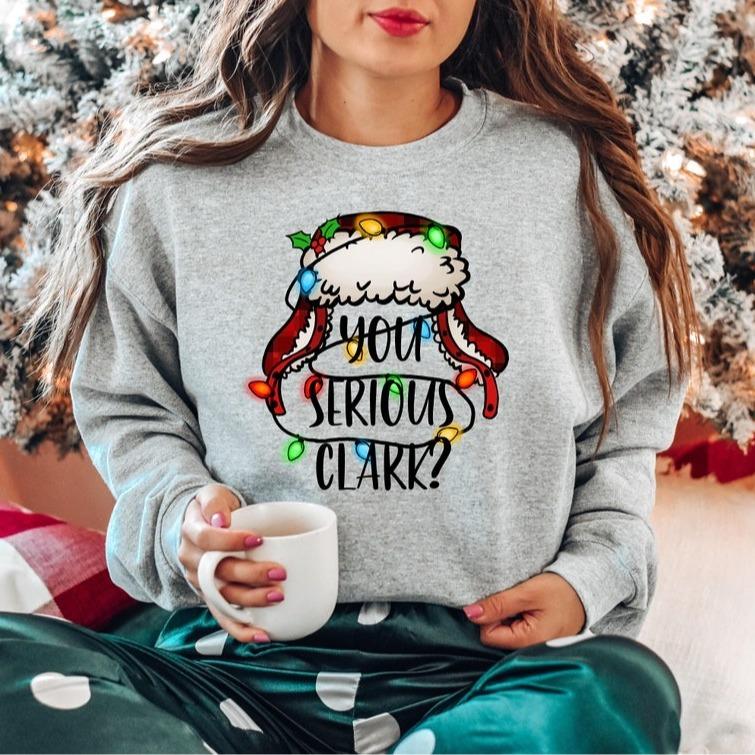 You Serious Clark Shirt, Christmas Family Shirt, Christmas Gift, Christmas Shirt, Holiday Shirt, Xmas Shirt, Family Christmas Shirt