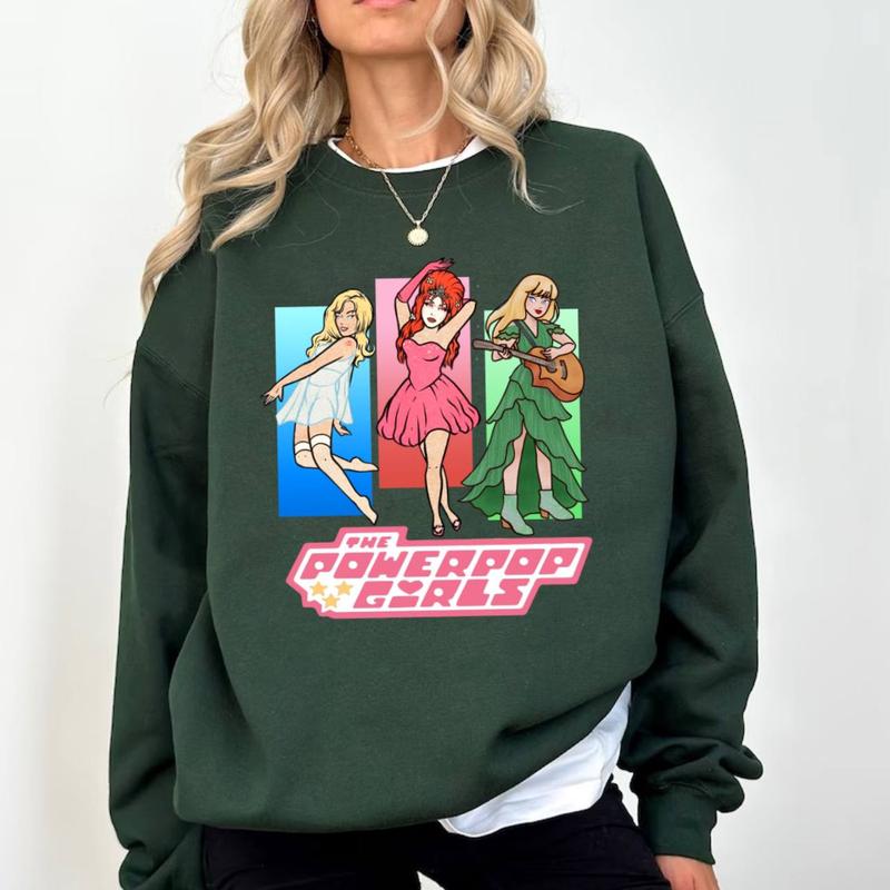 Music Band Girls Animation Tshirt Sweatshirt Hoodie