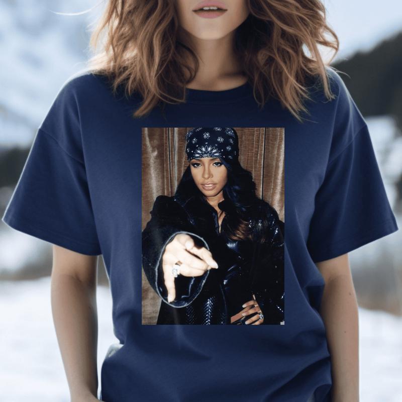 Aaliyahss Vintage Style T-shirt, Graphic Tees, Shirt For Mens, Womens
