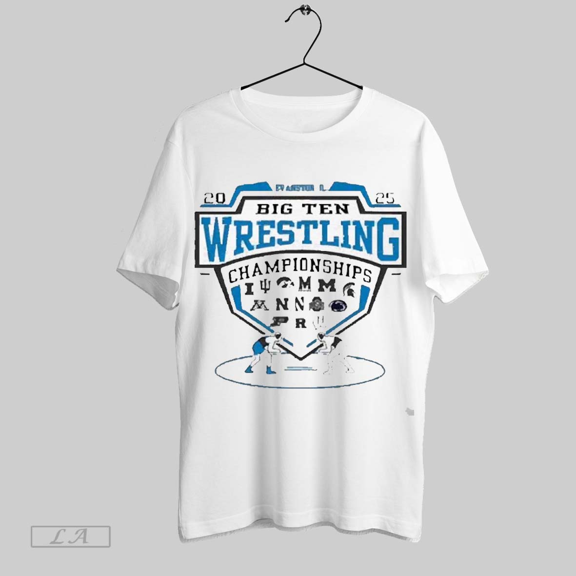 Top Big Ten 2025 Wrestling Tournament Championship Evanston Il Sweatshirt T Shirt