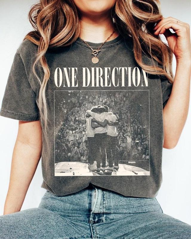 O.ne Dir.ection Rock Band Shirt, O.ne Dir.ection Graphic Tshirt, Album Country Music Shirt, Gift For Fan Shirt, 100% Cotton, Crew Neck, Slight Stretch