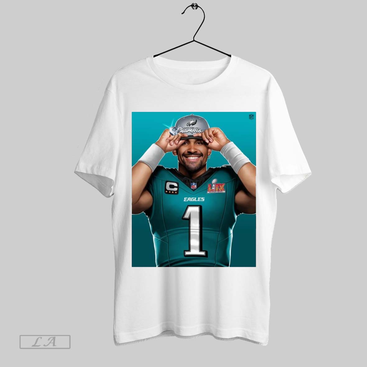 Top Poster Jalen Hurts Philadelphia Eagles Super Bowl Lix Champions So Thats What Yall Wanted To See Unisex Sweatshirt T Shirt