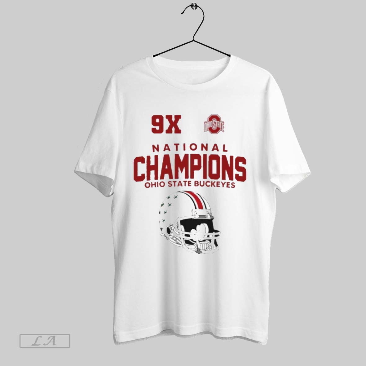 Top Ohio State 9x National Champions Helmet Unisex Sweatshirt T Shirt