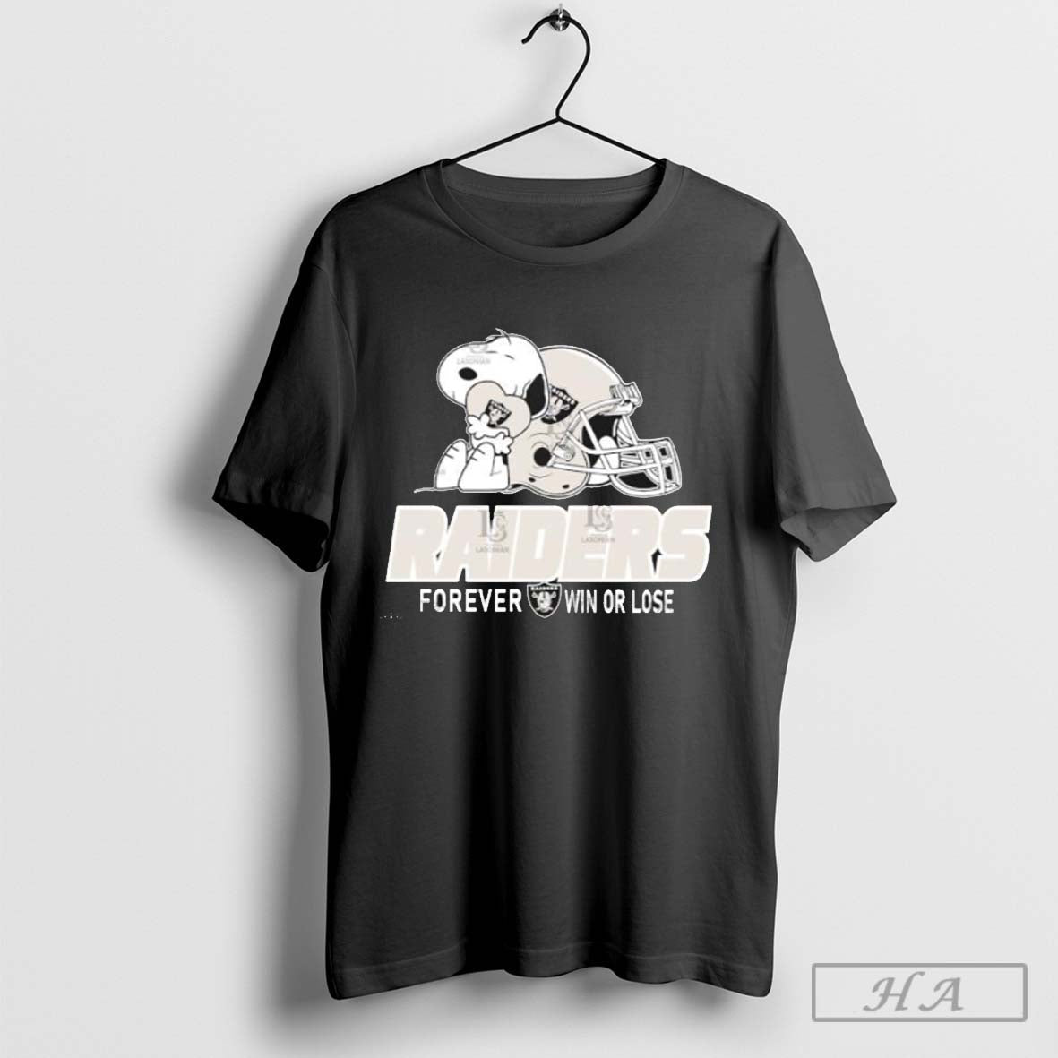 The Peanuts Movie Snoopy X Las Vegas Raiders Forever Win Or Lose Shirt