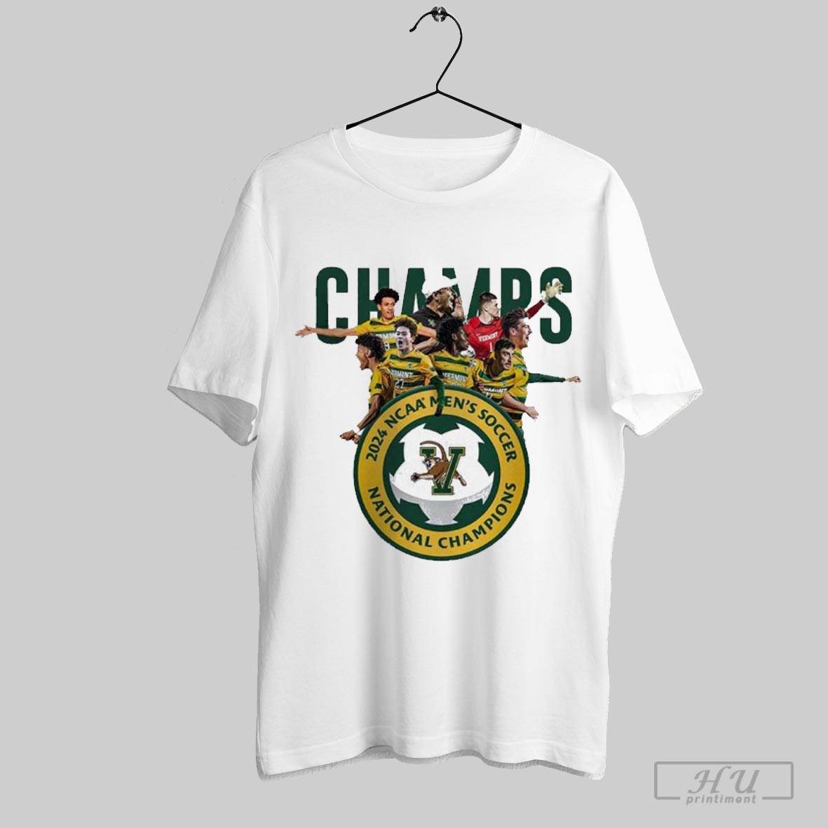 Uvm Mens Soccer 2024 Ncaa National Champions Division T Shirt