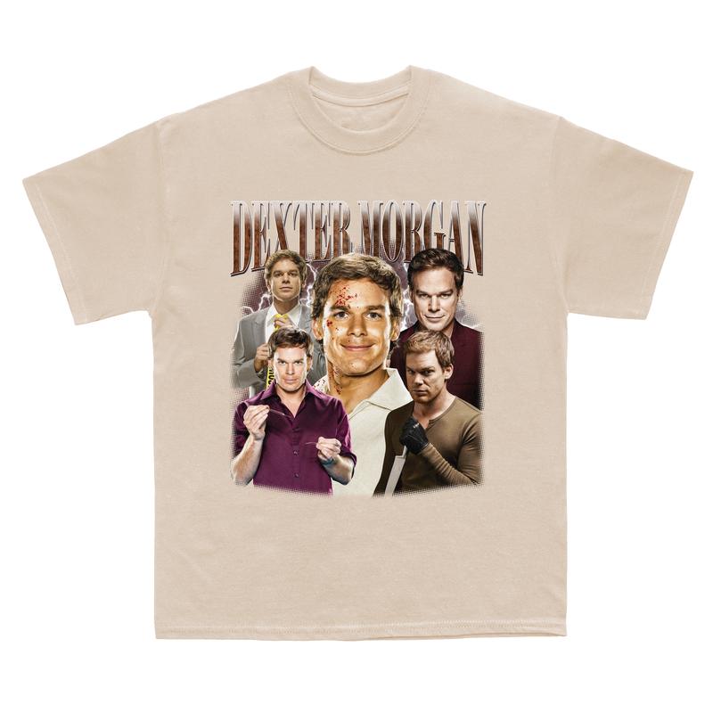 Dexter Morgan Vintage Shirt, Dexter T-Shirt, Gift Dexter Morgan Gift For Movies Lovers Casual Clothing Fabric Menswear Top Fleece