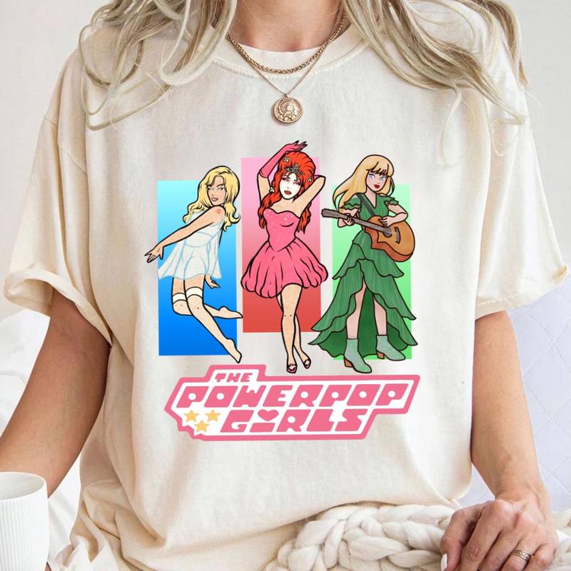 Music Band Girls Animation Tshirt Sweatshirt Hoodie