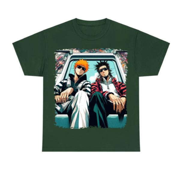 Ichigoo and Kenpachii Shirt, Animee Shirt Sweatshirt Hoodie