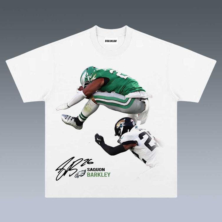 VINTAGE TEE  SAQUON BARKLEY GRAPHIC T-SHIRT SWEATSHIRT HOODIE  GIFT FOR FAN 11.12.1