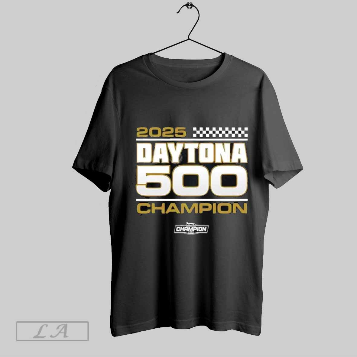 Top William Byron Checkered Flag Sports 2025 Daytona 500 Champion Exclusive