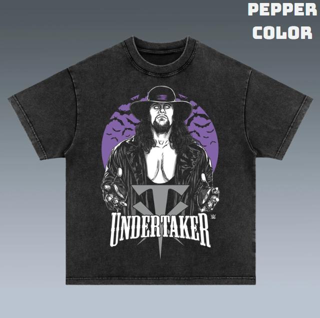 VINTAGE TEE  UNDERTAKER, Prints Vintage T-Shirt, Wrestler Shirt, WWE Shirt, Graphic Tee , Unisex T-Shirt, Gift For All Top Menswear Cotton Polyester