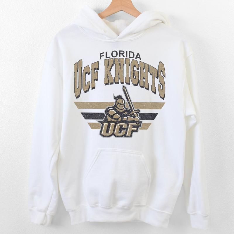 46. UCF Knights Vintage NCAA Sweatshirt, University Team Fan Apparel, Classic Sports Hoodie Gift for Fans