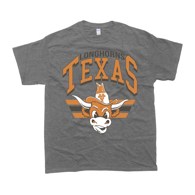 Vintage Texas Longhorns T- Shirt Graphic, Texas Longhorns shirt in tan oversized unisex