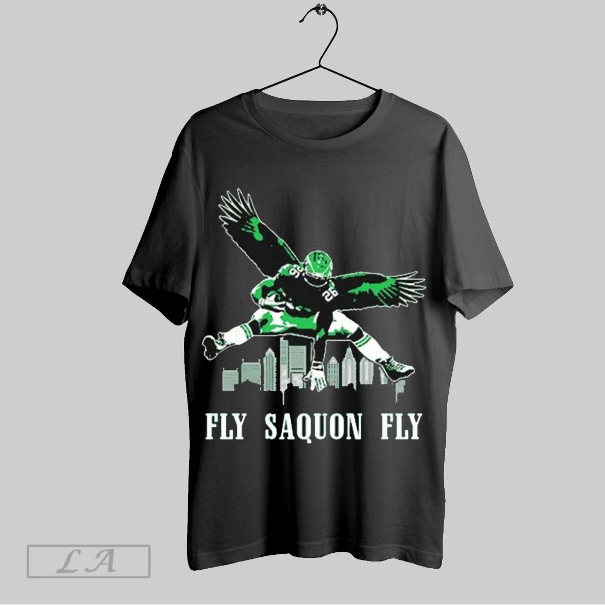 Top Philadelphia Eagles Philly Fly Saquon Barkley Fly Go Birds Nfc Champions Bird Gang Unisex Sweatshirt T Shirt