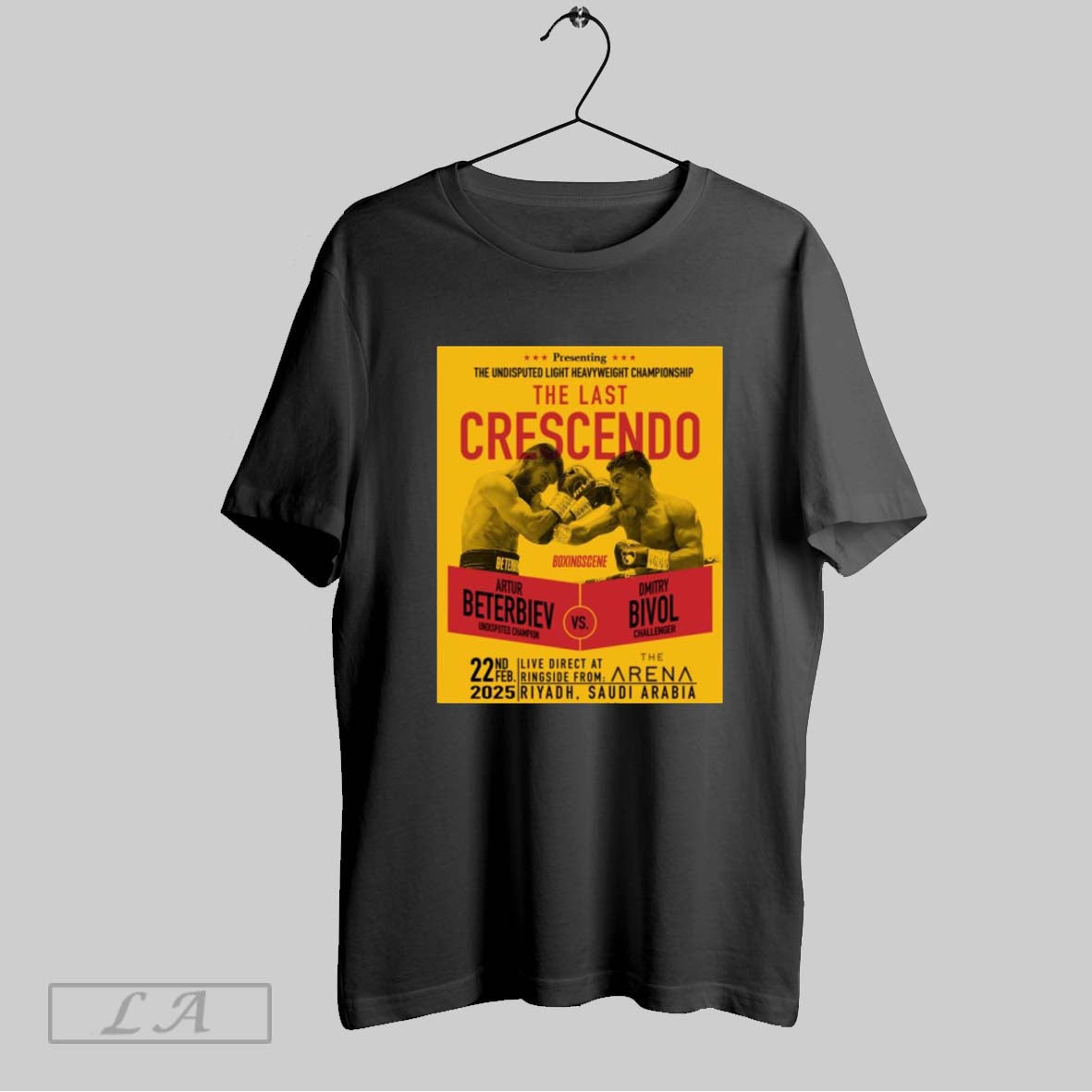 Top Poster The Undisputed Light Heavyweight Championship The Last Crescendo Beterbiev Vs Bivol Feb 22 2025 T Shirt Sweatshirt Hoodie Shirt