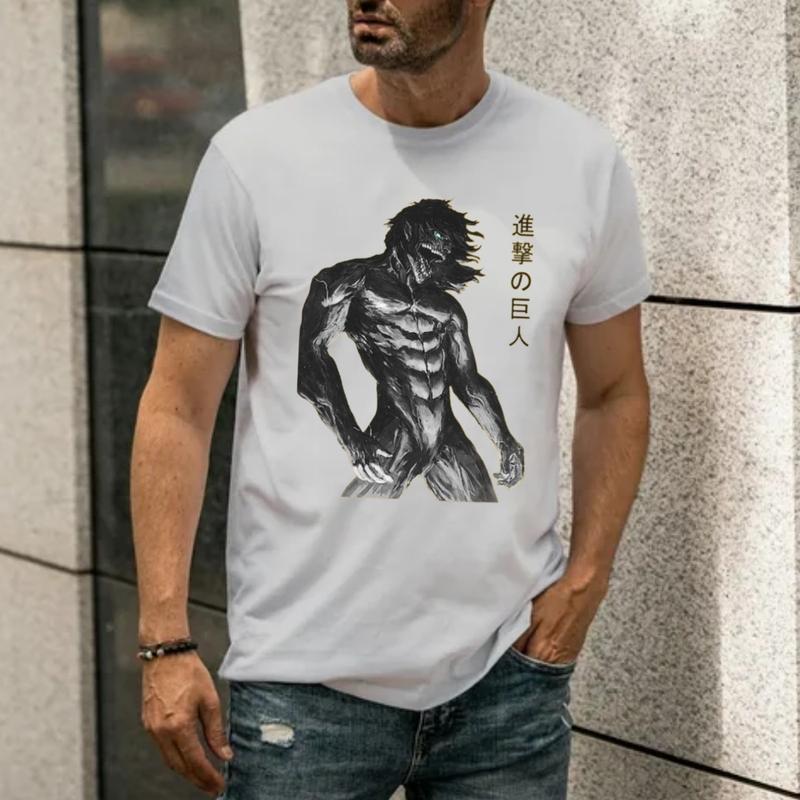 Attack On Titan Eren Titan Form Shirt, Badass Eren Aot Tshirt, Anime Apparel, Ultimate Gift For Anime Lovers, Shingeki No Kyojin Tshirt, Unisex T-Shir