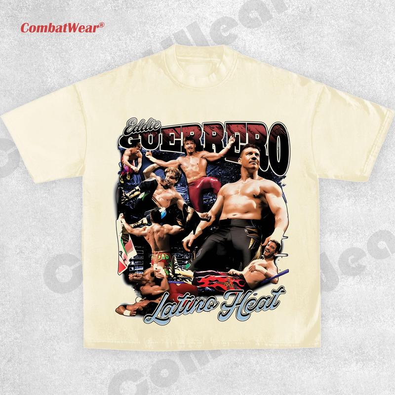Vintage Eddie Guerrero graphic tee, Eddie Guerrero Vintage 90s graphic unisex sweatshirt, WWE graphic tee Hoodie Streetwear