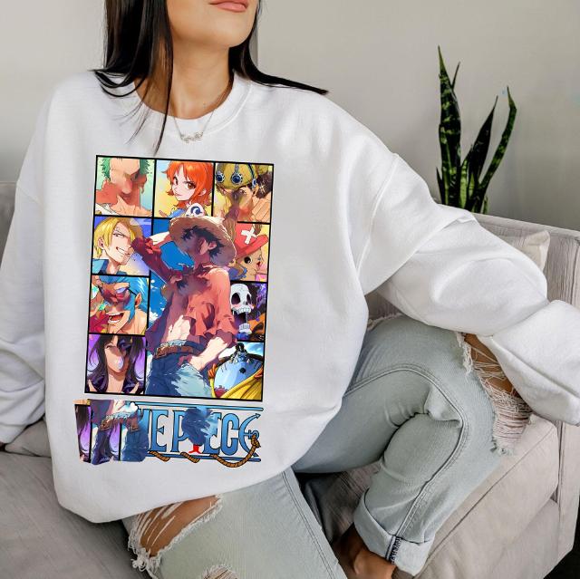 Straw Hat Era OP Shirt, Animee Shirt Sweatshirt Hoodie Unisex Streetwear