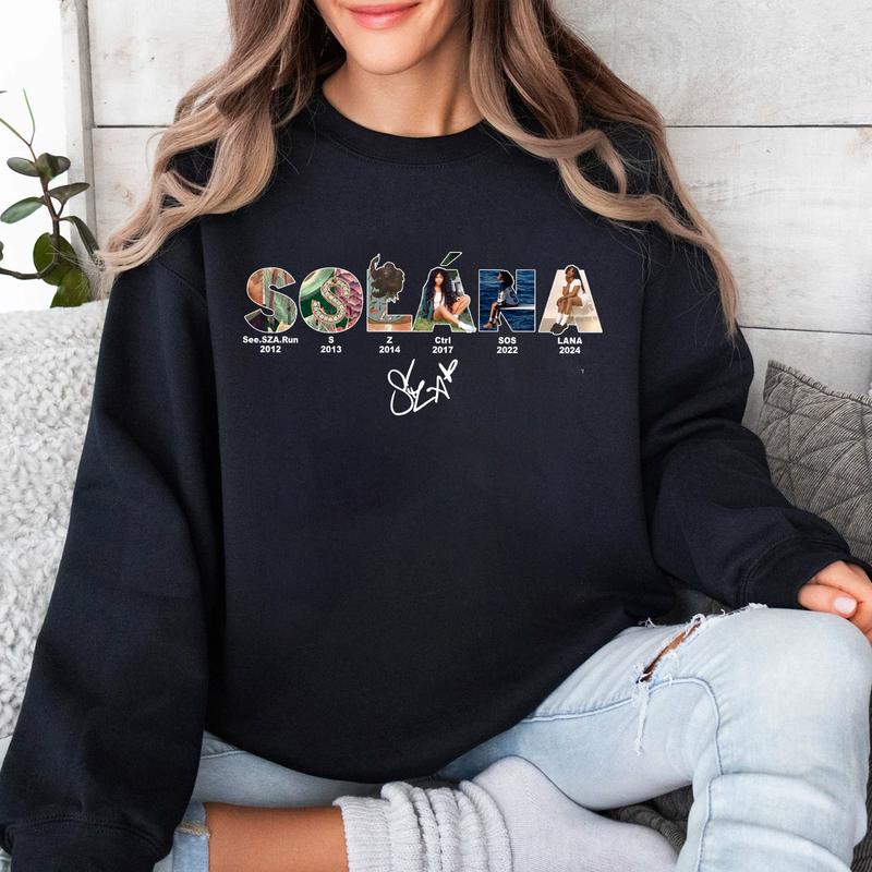 S0lana T-Shirt Sweatshirt Hoodie, Music Gifts