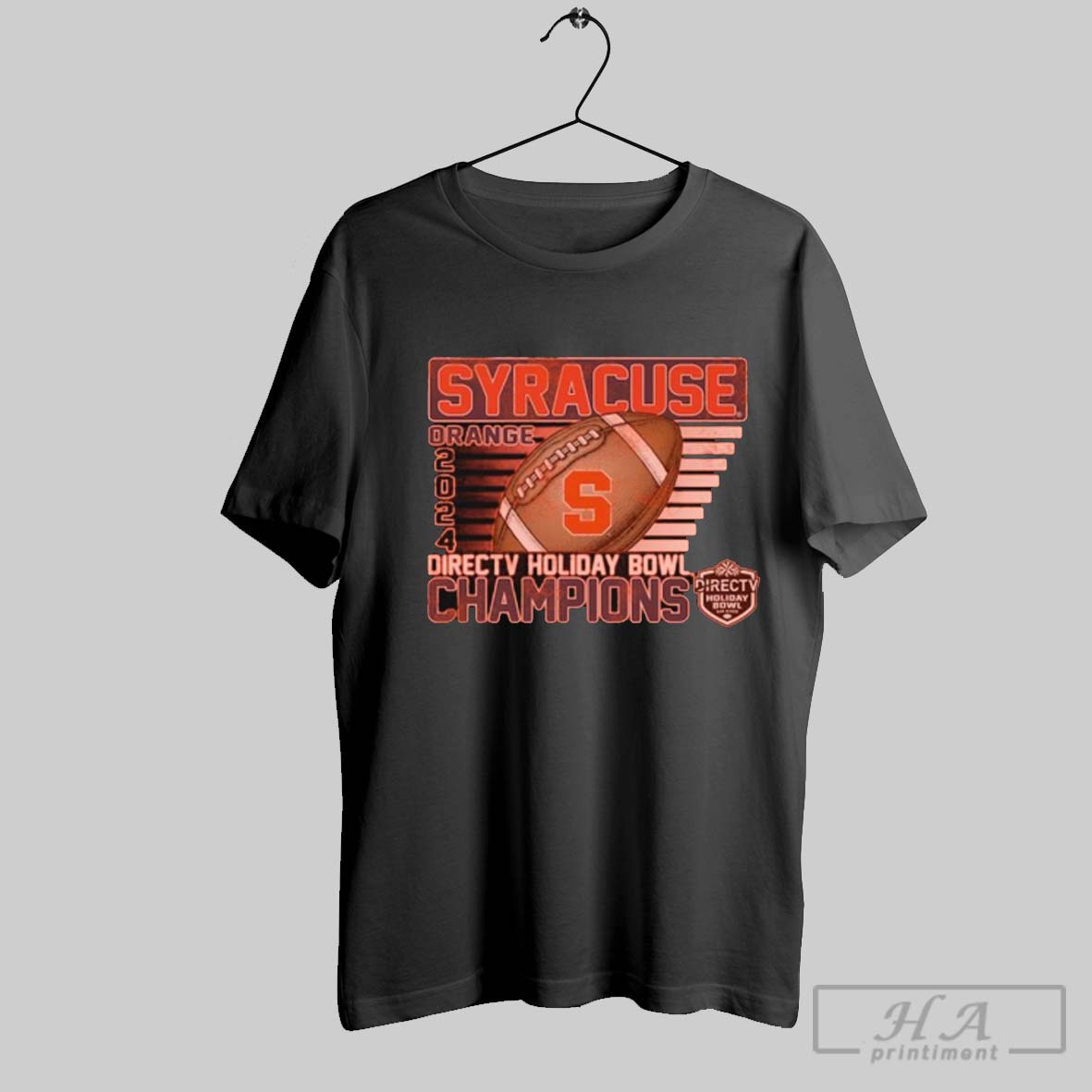 Official Syracuse Orange 2024 Directv Holiday Bowl Champions T Shirt