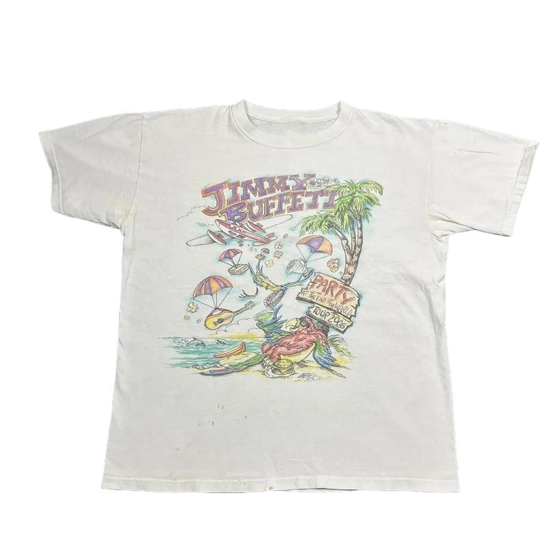 Jimmy Buffett Shirt Party At The End of The World Tour 2006, Shirt For Fan, Country Music Shirt (2) Menswear Tops Underwear