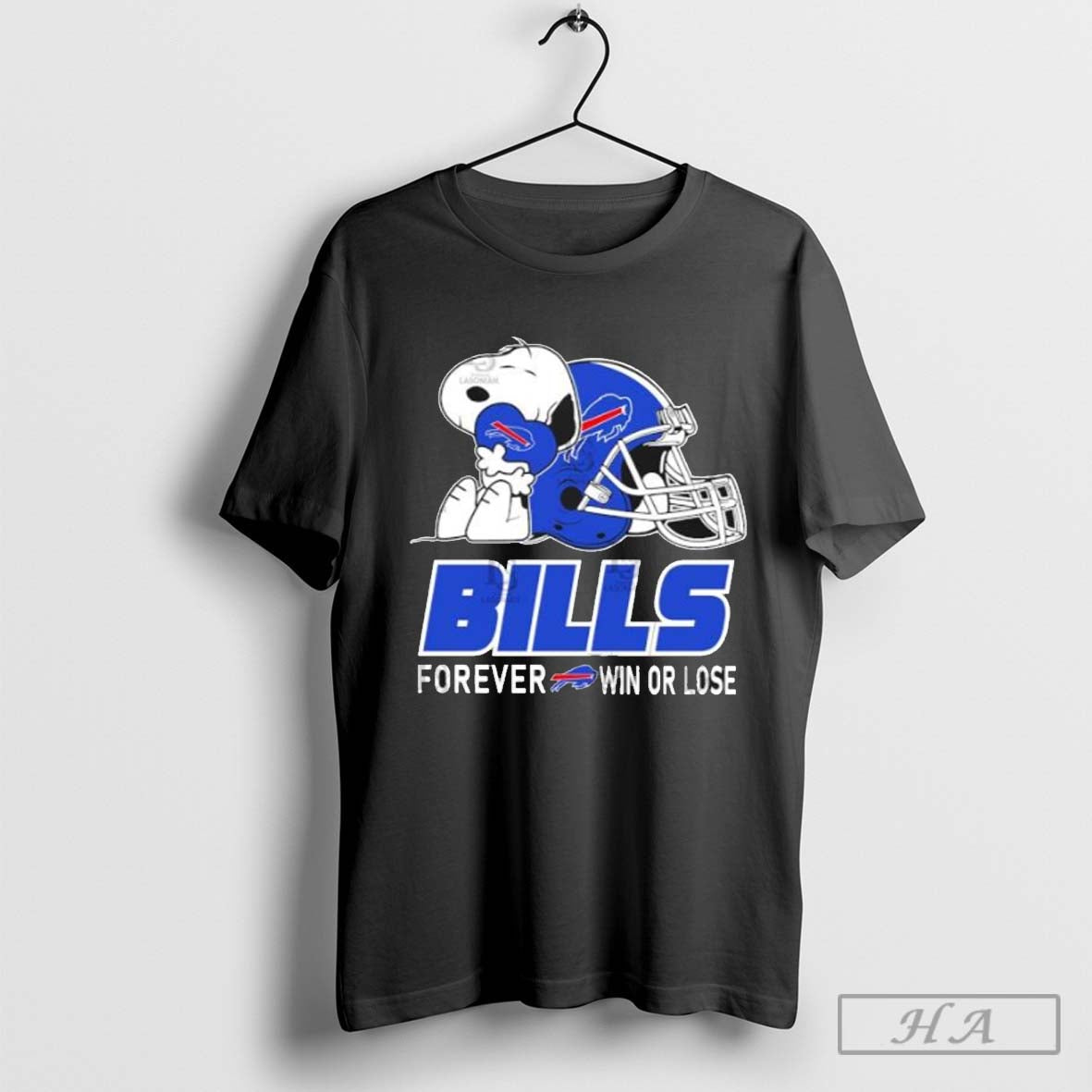 The Peanuts Movie Snoopy X Buffalo Bills Forever Win Or Lose Shirt