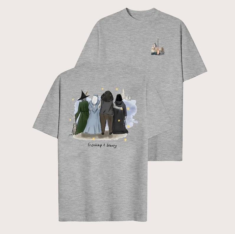 Hogwarts Professor McGonagall Memorial Shirt - Sweatshirt - Hoodie, Maggie Smith, Magic Movie, Haarry Poter Shirt, Spooky Season, Tee Print