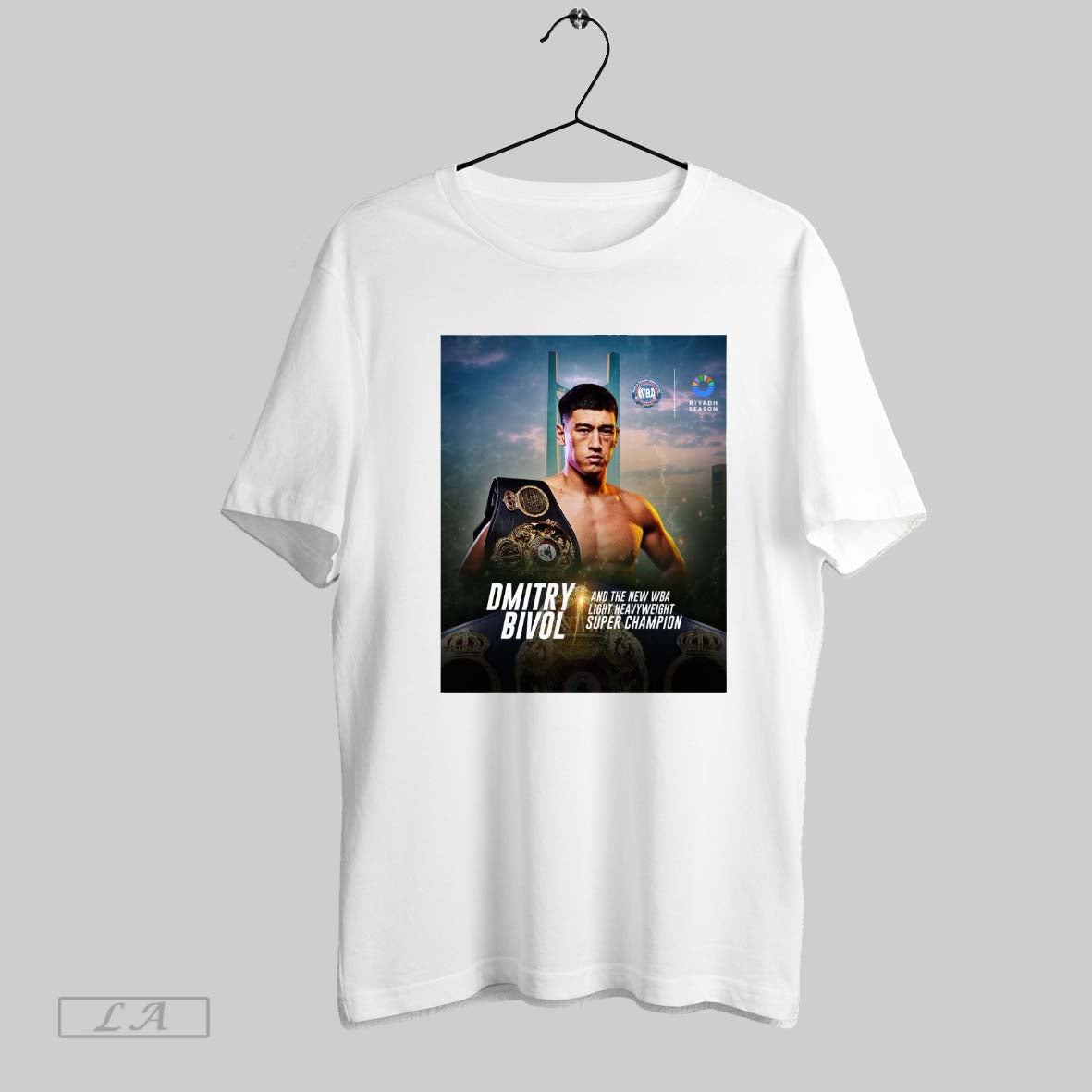 Top Poster Dmitry Bivol And The New Wba Light Heavyweight Super Champion World Boxing Association T Shirt Sweatshirt Hoodie Shirt