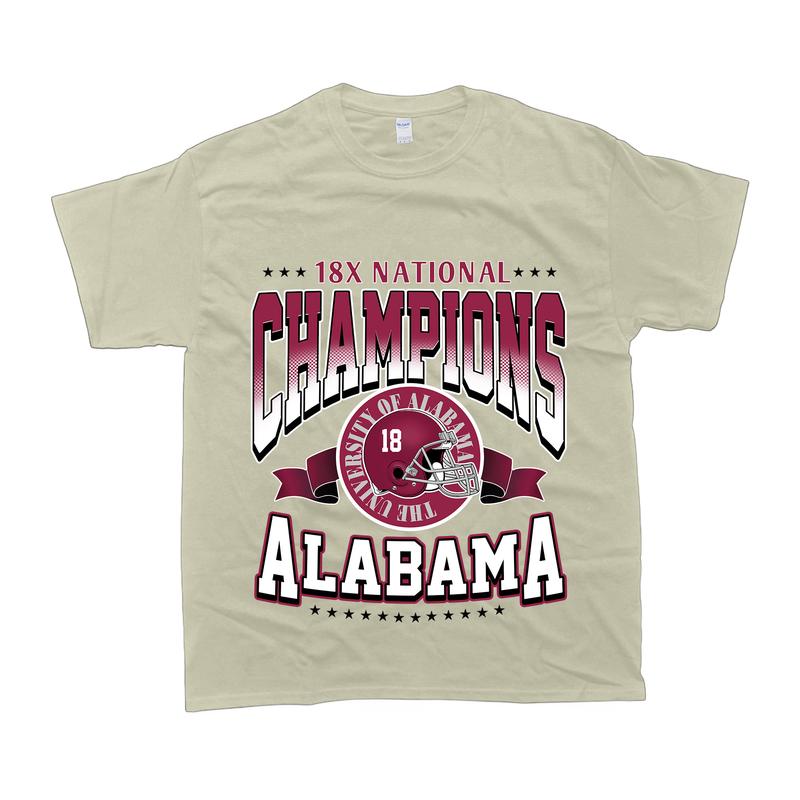 Alabama Crimson Tide Champs Locker Vintage Style T-Shirt
