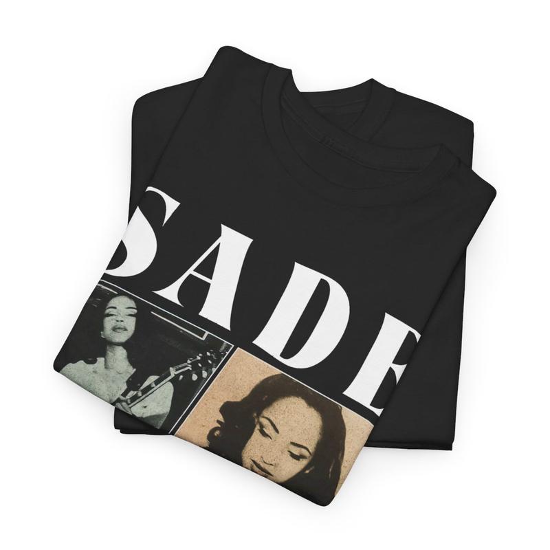 Sade Vintage Style T-Shirt, Sade Singer Music Vintage 90â€™S Menswear Unisex T-shirt Cotton Tshirt