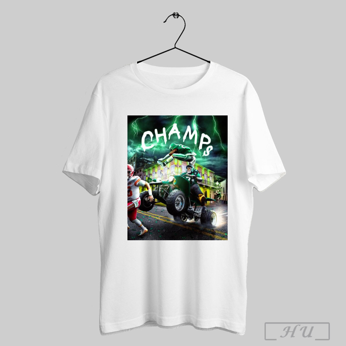 Trendy Poster Philadelphia Eagles Win Kansas City Chiefs Blow The Whistle The Eagles Are Champions Once Again 2024 T Shirt Sweatshirt