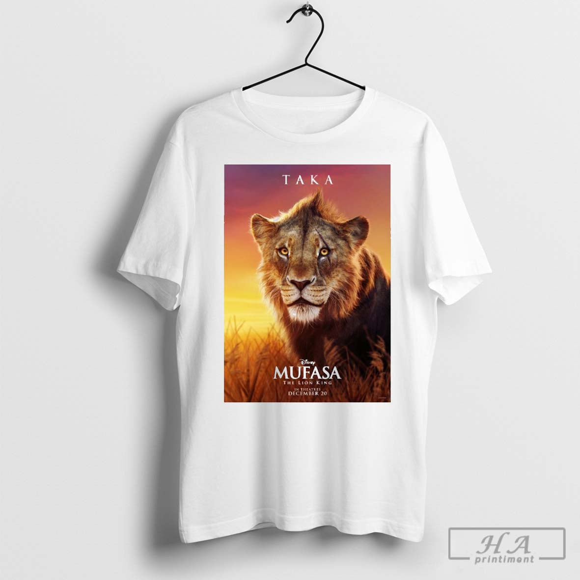 Official Poster Movie Taka The Lion King In Theatres December 20 2024 T-shirt