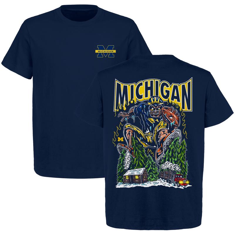 Warren Lotas Michigan Wolverines Football Vintage Graphic T-Shirt â€“ Unique Michigan Wolverines Design for Men and Women, Perfect for Football Fans