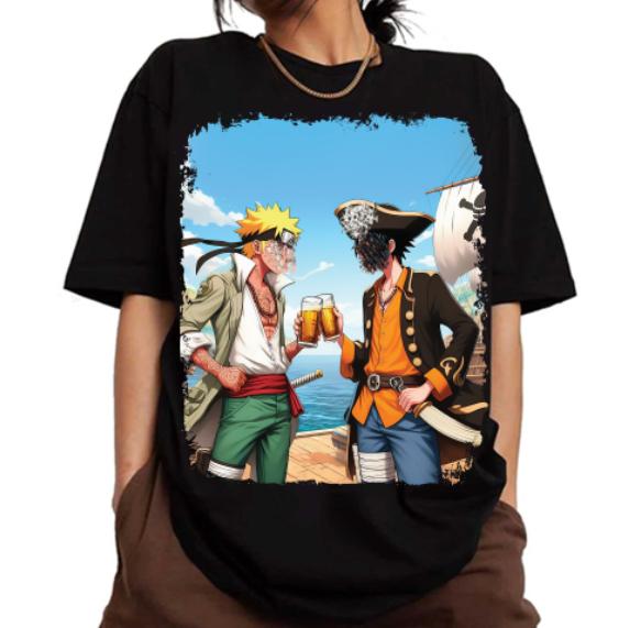 Luff and Narut0 shirt sweatshirt hoodies, 0ne pjece Shirt, animee Shirt